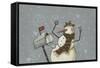 Seasons Greetings-Margaret Wilson-Framed Stretched Canvas