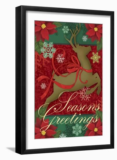 Seasons Greetings-Fiona Stokes-Gilbert-Framed Giclee Print