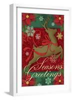 Seasons Greetings-Fiona Stokes-Gilbert-Framed Giclee Print