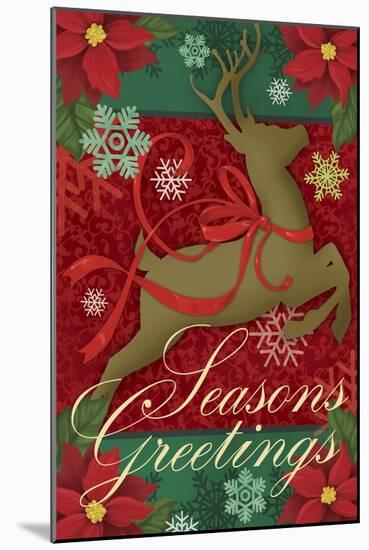 Seasons Greetings-Fiona Stokes-Gilbert-Mounted Giclee Print