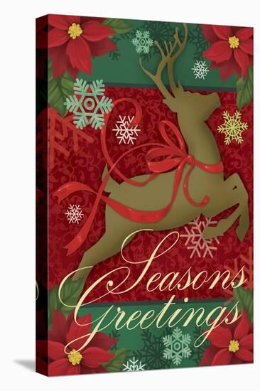 Seasons Greetings-Fiona Stokes-Gilbert-Stretched Canvas