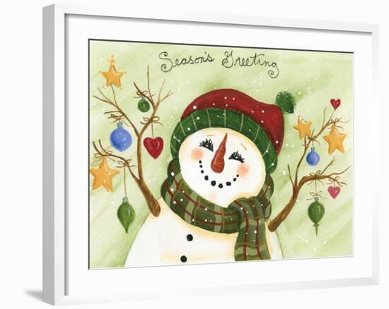Seasons Greetings-Beverly Johnston-Framed Giclee Print