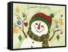 Seasons Greetings-Beverly Johnston-Framed Stretched Canvas