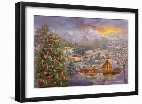 Seasons Greetings-Nicky Boehme-Framed Premium Giclee Print