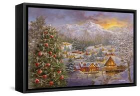 Seasons Greetings-Nicky Boehme-Framed Stretched Canvas