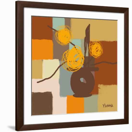 Seasons I-Yashna-Framed Art Print