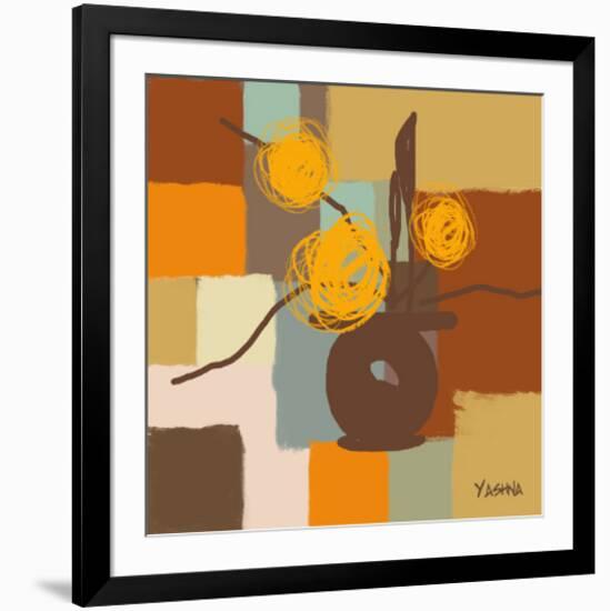 Seasons I-Yashna-Framed Art Print