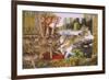 Seasons Of The Wolf-Graeme Stevenson-Framed Giclee Print