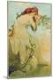 Seasons: Summer, 1896-Alphonse Mucha-Mounted Giclee Print