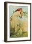 Seasons: Summer, 1896-Alphonse Mucha-Framed Giclee Print