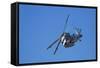 Seasprite Helicopter (Kaman SH 2G Seasprite) Airshow-David Wall-Framed Stretched Canvas