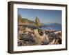 Seastack and James Island, Rialto Beach, Olympic National Park, Washington, USA-Jamie & Judy Wild-Framed Photographic Print