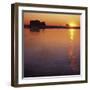 Seastacks at sunset, Olympic National Park, Washington, USA-Charles Gurche-Framed Photographic Print