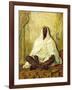 Seated Arab-Alexander Mann-Framed Giclee Print