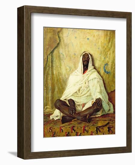 Seated Arab-Alexander Mann-Framed Giclee Print