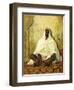 Seated Arab-Alexander Mann-Framed Giclee Print