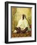 Seated Arab-Alexander Mann-Framed Giclee Print