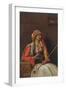 Seated Arnaut, 1857 (Oil on Panel)-Jean Leon Gerome-Framed Giclee Print