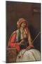 Seated Arnaut, 1857 (Oil on Panel)-Jean Leon Gerome-Mounted Giclee Print