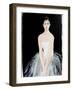 Seated Ballerina with gold crown2015-Susan Adams-Framed Giclee Print