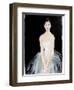 Seated Ballerina with gold crown2015-Susan Adams-Framed Giclee Print