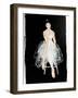 Seated Ballerina with silver crown 2015-Susan Adams-Framed Giclee Print