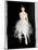 Seated Ballerina with silver crown 2015-Susan Adams-Mounted Giclee Print