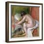 Seated Bather, 1898-Pierre-Auguste Renoir-Framed Giclee Print