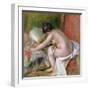 Seated Bather, 1898-Pierre-Auguste Renoir-Framed Giclee Print