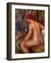 Seated Bather, 1915 by Renoir-Pierre Auguste Renoir-Framed Giclee Print