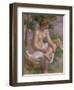 Seated Bather in a Landscape Or, Eurydice, 1895-1900-Pierre-Auguste Renoir-Framed Giclee Print