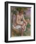 Seated Bather in a Landscape Or, Eurydice, 1895-1900-Pierre-Auguste Renoir-Framed Giclee Print