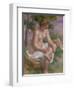 Seated Bather in a Landscape Or, Eurydice, 1895-1900-Pierre-Auguste Renoir-Framed Giclee Print