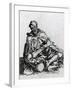 Seated Beggar-Jacques Callot-Framed Giclee Print