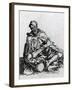 Seated Beggar-Jacques Callot-Framed Giclee Print