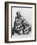 Seated Beggar-Jacques Callot-Framed Giclee Print