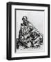 Seated Beggar-Jacques Callot-Framed Giclee Print