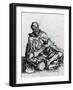 Seated Beggar-Jacques Callot-Framed Giclee Print