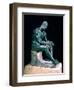 Seated Boxer-null-Framed Giclee Print