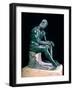 Seated Boxer-null-Framed Giclee Print