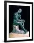 Seated Boxer-null-Framed Giclee Print