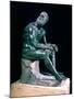 Seated Boxer-null-Mounted Giclee Print