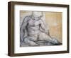 Seated Boy, C1514-1557-Jacopo Pontormo-Framed Giclee Print