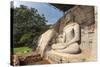 Seated Buddha, Gal Vihara, Polonnaruwa, UNESCO World Heritage Site, Sri Lanka, Asia-Charlie-Stretched Canvas