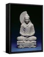 Seated Buddha, Gandhara, 1st-3rd Century Ad-null-Framed Stretched Canvas