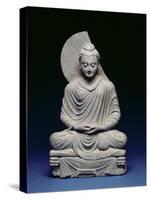 Seated Buddha, Gandhara, 1st-3rd Century Ad-null-Stretched Canvas