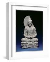 Seated Buddha, Gandhara, 1st-3rd Century Ad-null-Framed Giclee Print