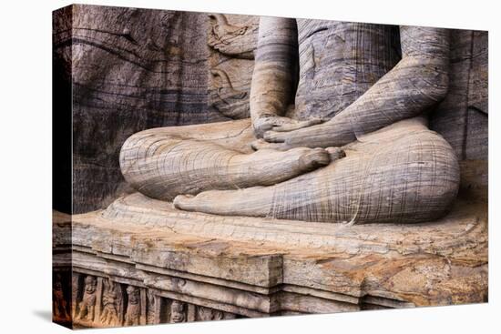 Seated Buddha in Meditation-Matthew Williams-Ellis-Stretched Canvas