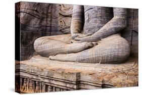 Seated Buddha in Meditation-Matthew Williams-Ellis-Stretched Canvas