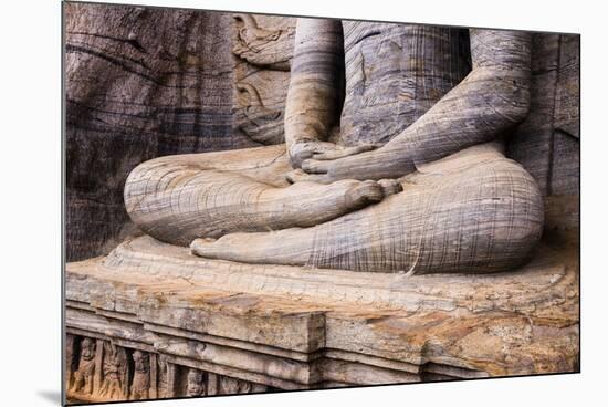 Seated Buddha in Meditation-Matthew Williams-Ellis-Mounted Photographic Print